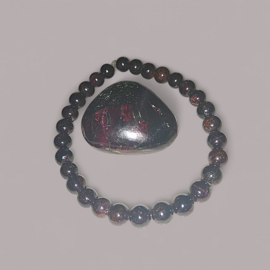Garnet Crystal Balancing & Protecting Love & Energy Booster Ritual Bracelet