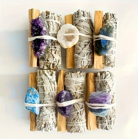 White Geode Crystal Cluster - Intense Manifesting & Protection Shield / Purification & Deep Alignment Routine Ritual / Prayer Bundle - Activated & Blessed