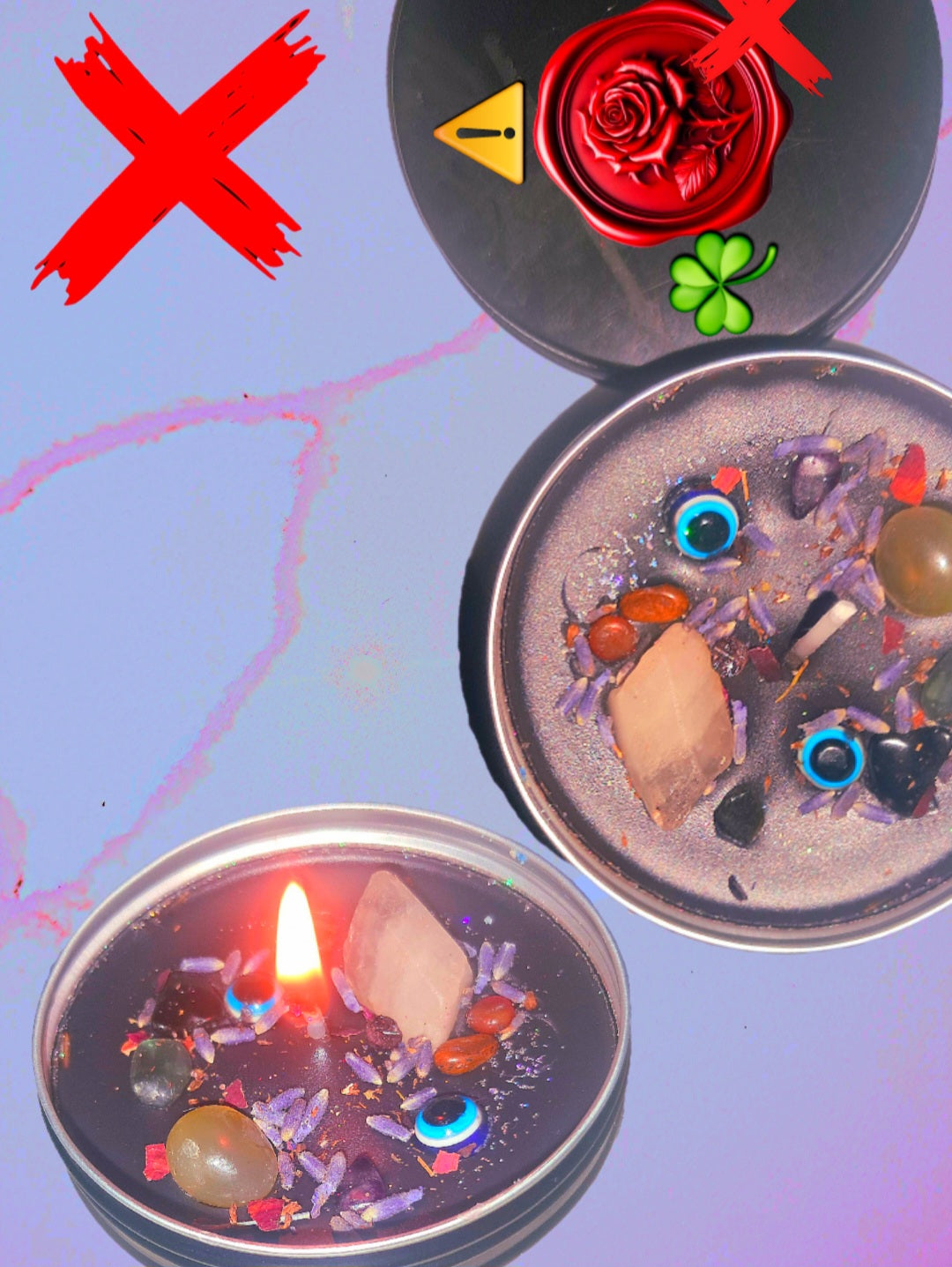 Luck Calling Amplifier - Ritual Candle Activated & Blessed