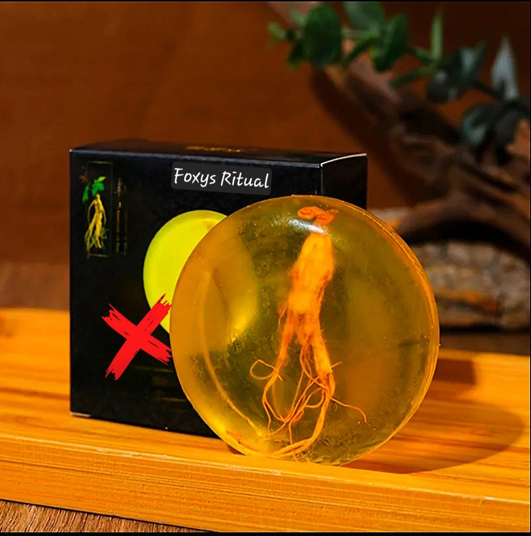 Energy Soothing Stress Remover & Grounding Balance - Ginger & Tumeric - Ritual Activated & Blessed Soap