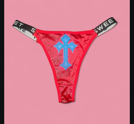 The Sweet Magical Flower - Red / Blue / White / Black Ritual Activated Thong