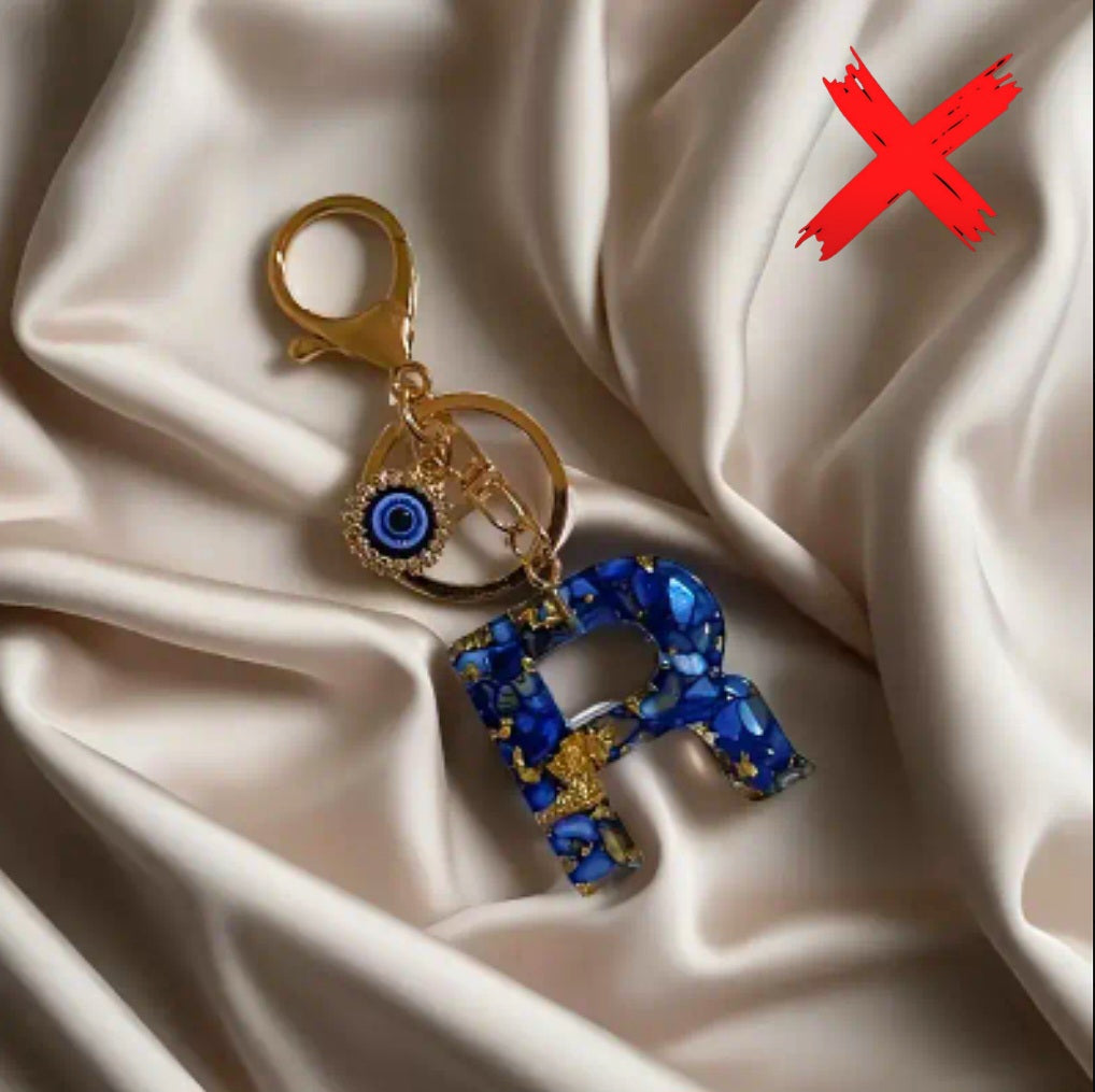 Evil Eye Energy Shielder - R - Ritual Activated & Blessed - Protection & Transmuting Keychain - Home, Vechile, Kids, Travels