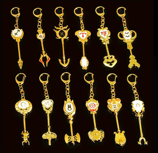 Sagittarius Protection & Transmuting Keychain - Home, Vechile, Kids, Travels - Ritual Activated & Blessed