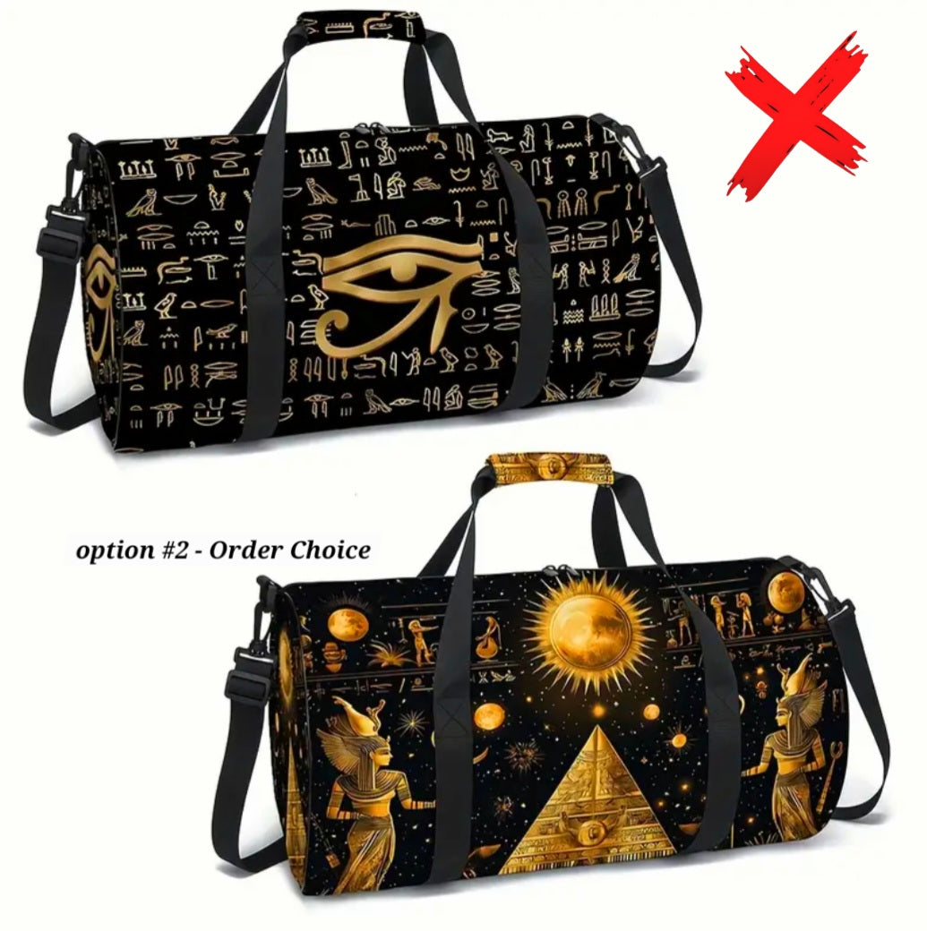 Safe & Lucky Travels UnAble To Be Negatively Affected - Ritual Activated & Blessed Duffle Bag
