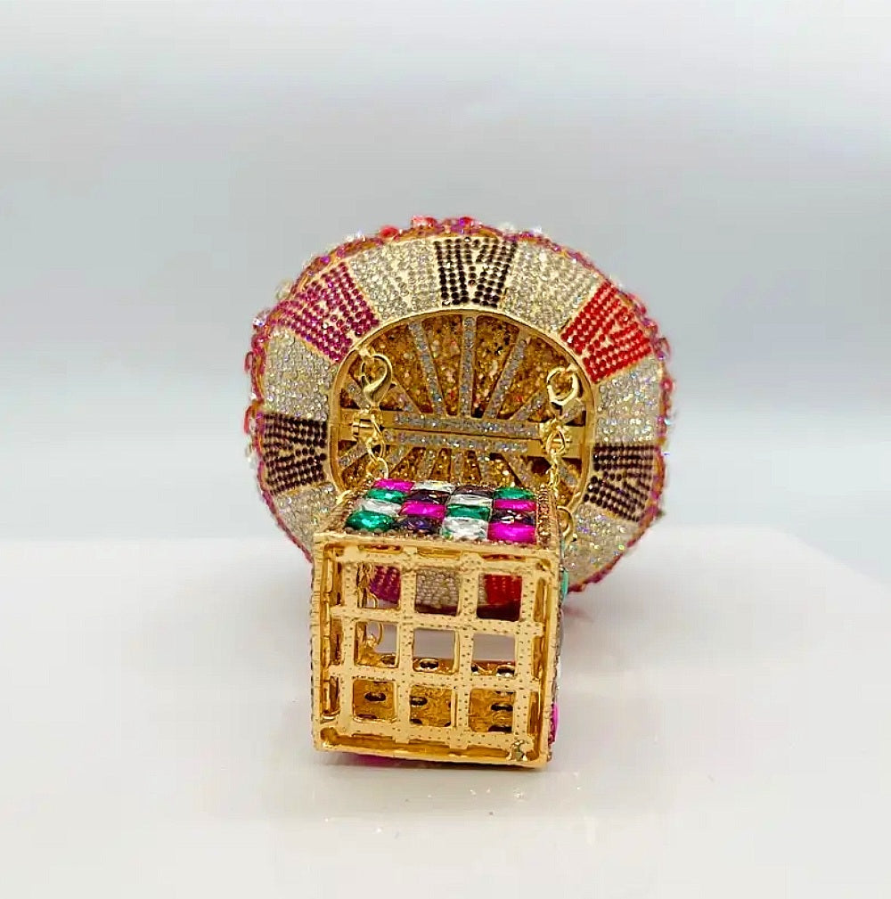 The Sky Isnt The Limit - Magnetic Abundance & Luck Transmuter - Pink / Purple / Red / White Ritual Activated & Blessed Hot Air Ballon Purse