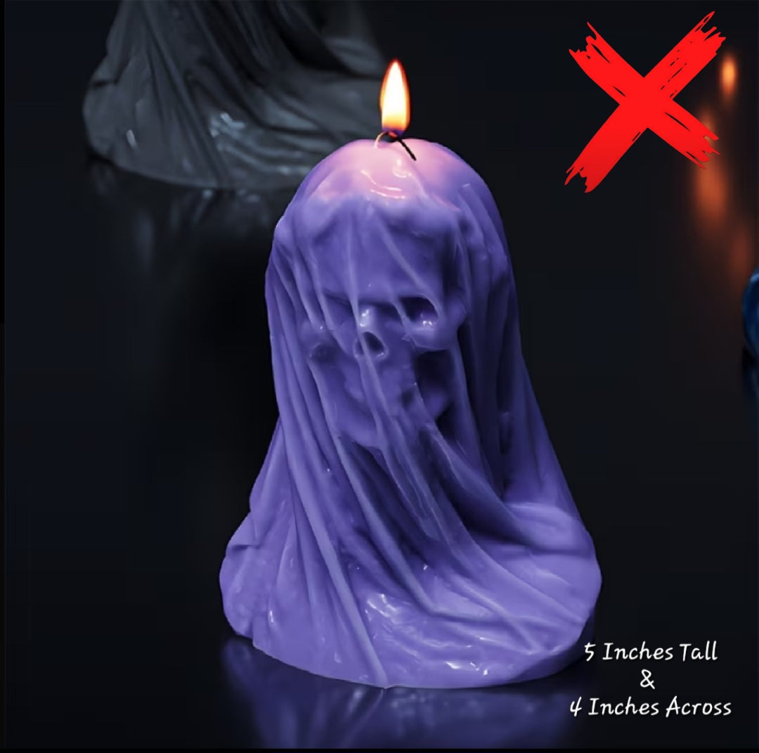 The Grim Reaper Energy ReEnforcer & Ender Of Dark Practioners Abusing Spirituality Against You & Yours - Intensified Ritual Candle Activated & Blessed