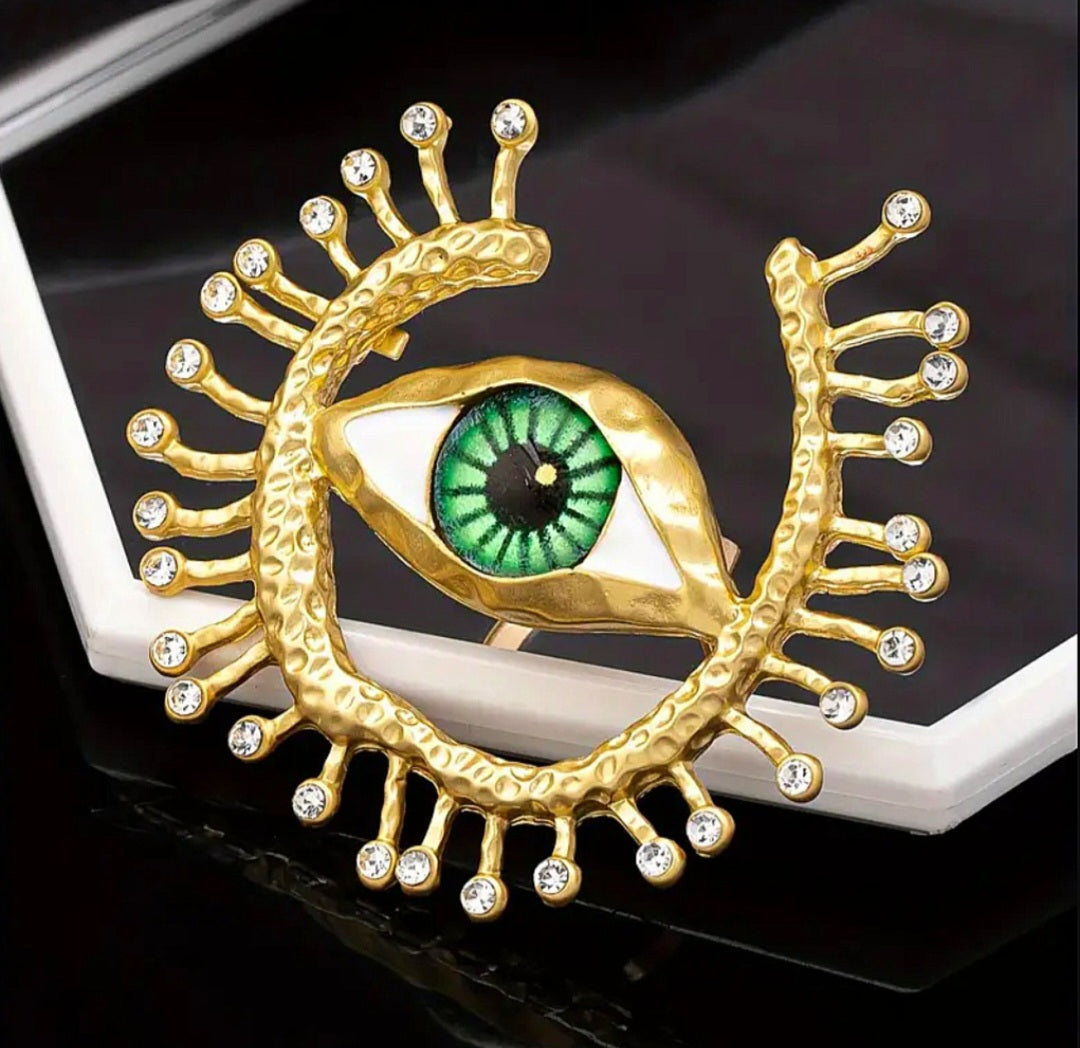 Evil Eye / Hate / Jealous / Envy Destroyer Ritual Ring - Activated & Blessed To Transmute Into Blessings