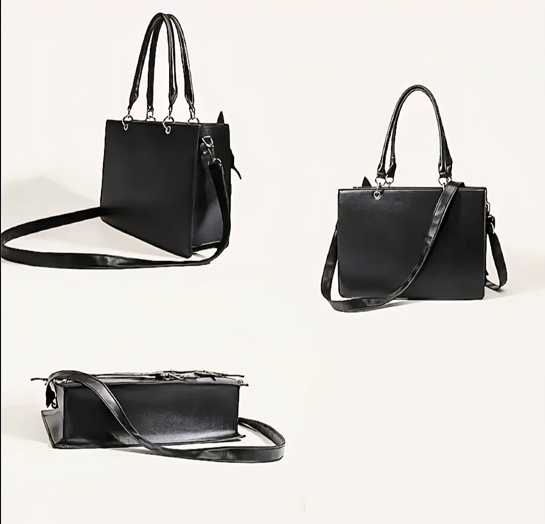 Transformation Goddess - Protection / Manifesting - Black / Sliver Ritual Activated & Blessed Butterly & Spider Web Purse