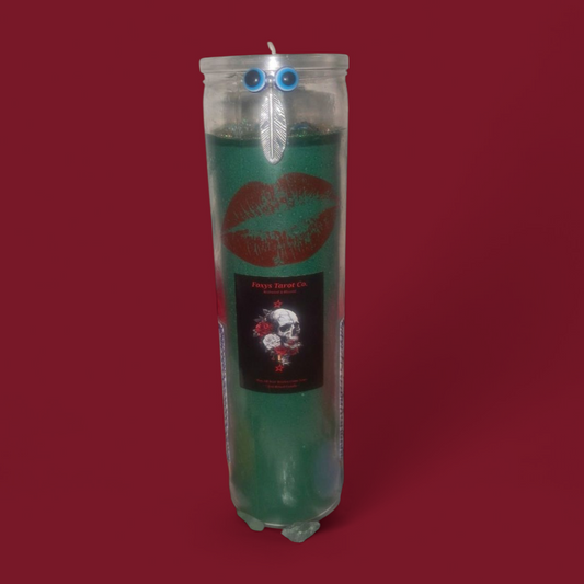 Green Ritual Activated & Blessed 7 Day Candle