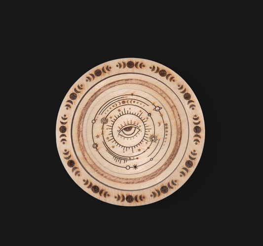 Wooden Ritual Activated Jewlery Charging Station