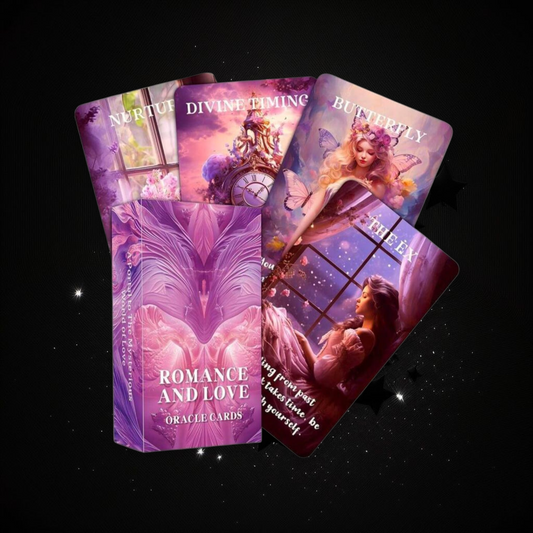 Romance & Love Oracle Deck & Ritual Reading Elixir & Activated Crystal