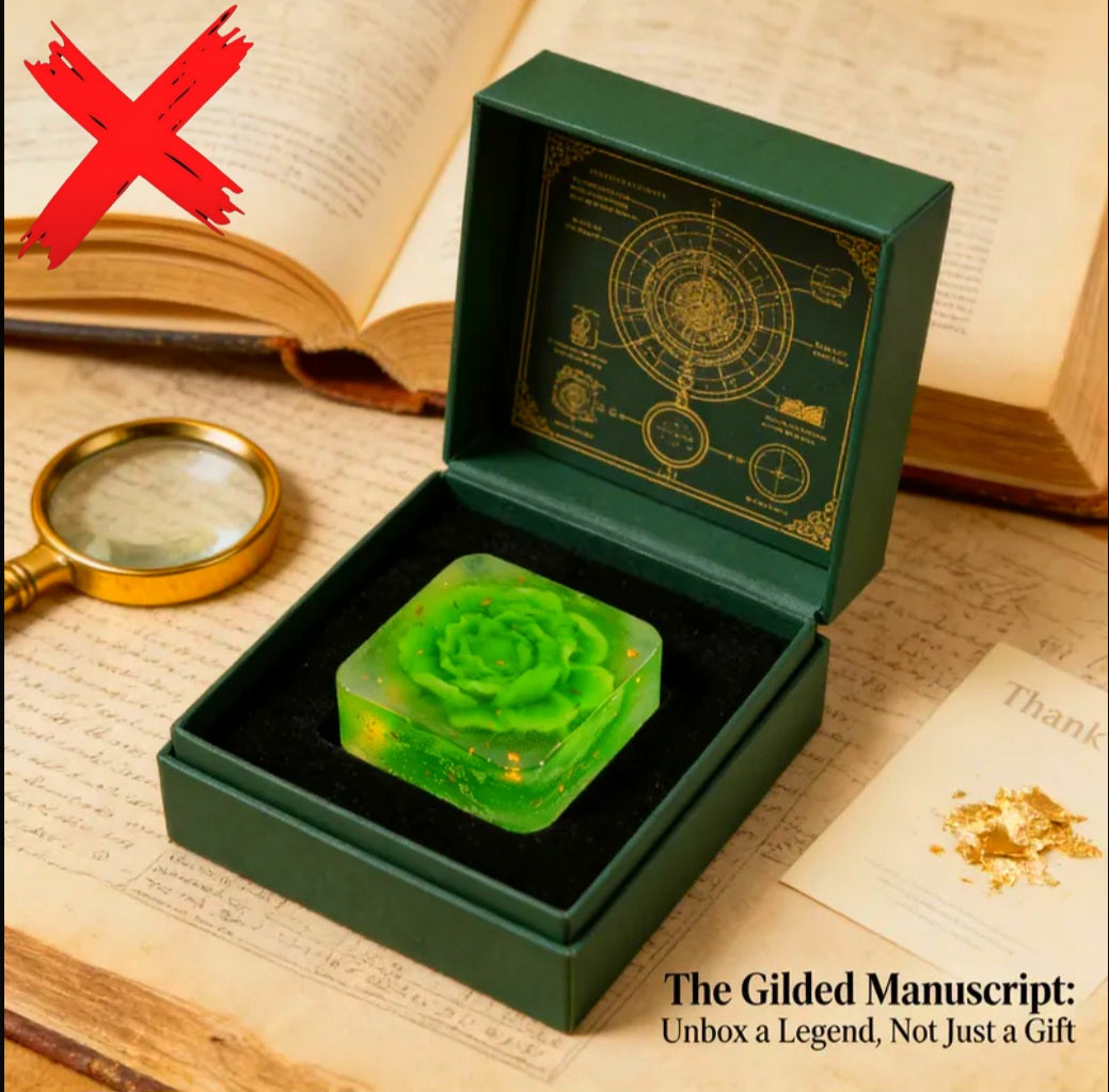 Golden Aftermath Of Warfare - Removal Of Bad Luck - Taking Back All That Has Been Delayed - Lucky Shift & Protection - Ritual Activated & Blessed Green Rose Soap