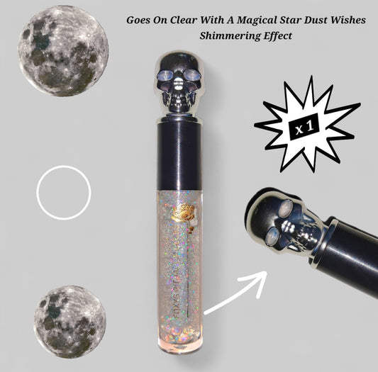 Angel Dust - Galaxtic Star Dust - Clear Ritual Activated & Blessed - Instant Manifestation & Cleansing Energy Lip Gloss