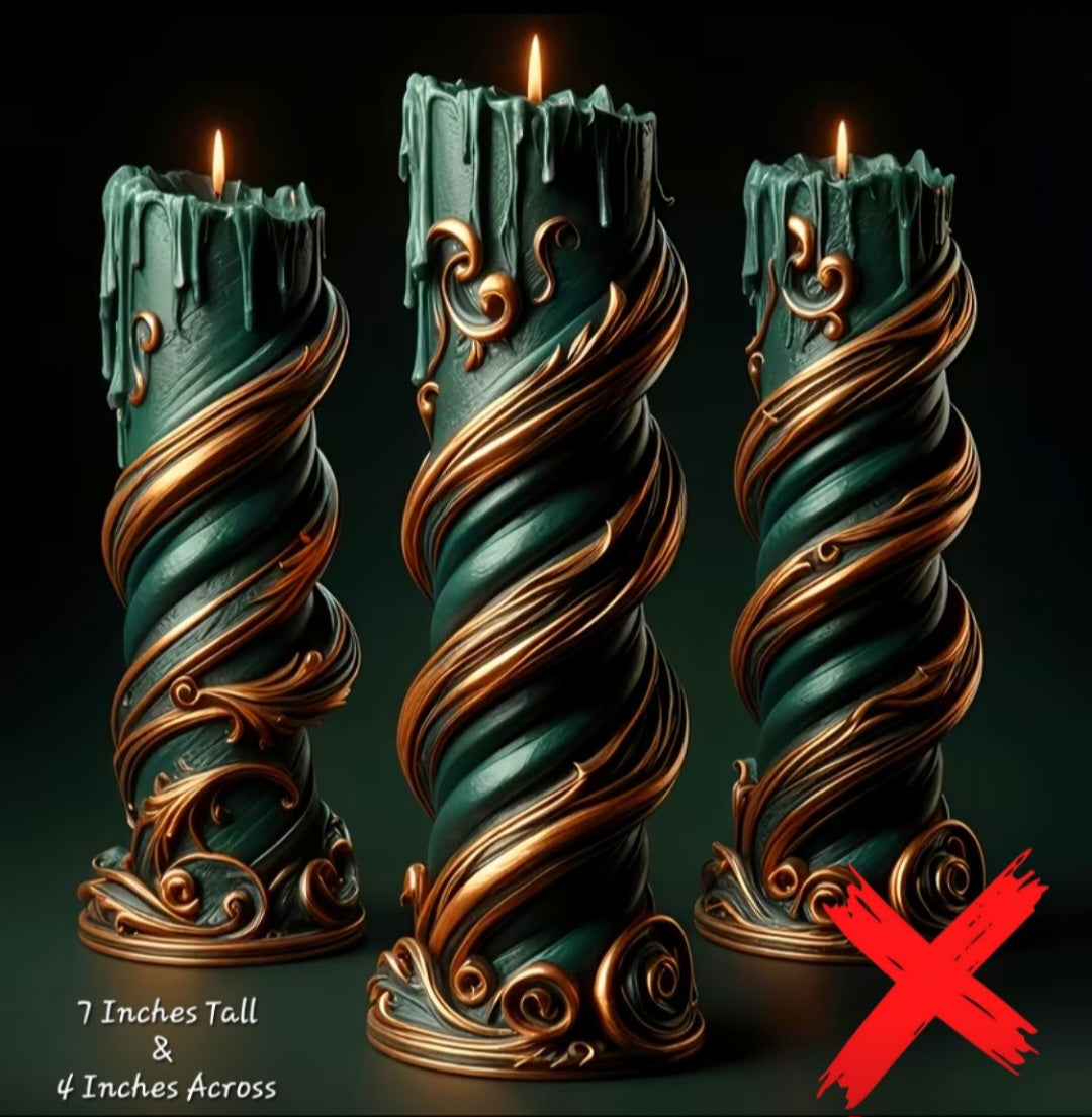 Swirl Of Abundance & Bliss - Money / Luck & Blessings Favor Me - Intensified Protection & Drawing In Ritual Candle Activated & Blessed