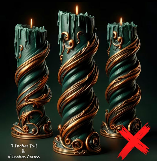 Swirl Of Abundance & Bliss - Money / Luck & Blessings Favor Me - Intensified Protection & Drawing In Ritual Candle Activated & Blessed