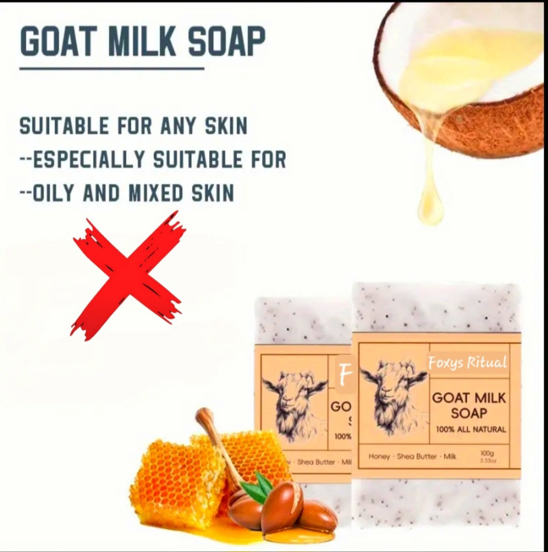 Cloaking Energy Shield & Cleansing Energy Renewal - Goats Milk & Honey - Ritual Activated & Blessed Soap