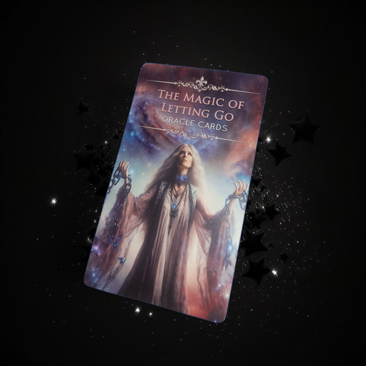 The Magic Of Letting Go Oracle Deck & Ritual Reading Elixir & Activated Crystal