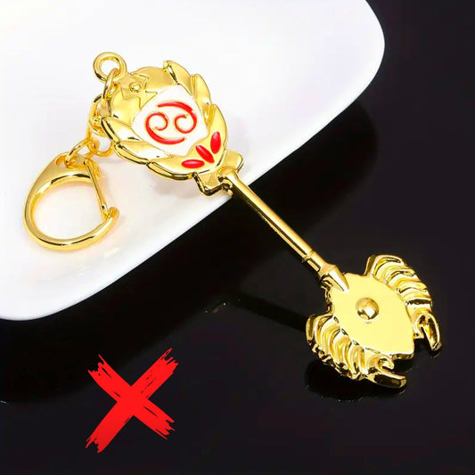 Cancer Protection & Transmuting Keychain - Home, Vechile, Kids, Travels - Ritual Activated & Blessed