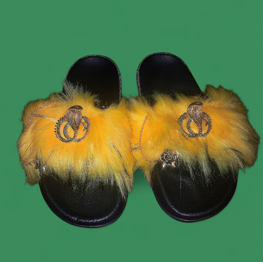 Every Step Counts - Yellow/Black Tips Ritual Manifesting & Protection Activated & Blessed Slides