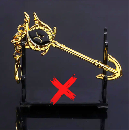 Pisces Protection & Transmuting Keychain - Home, Vechile, Kids, Travels - Ritual Activated & Blessed