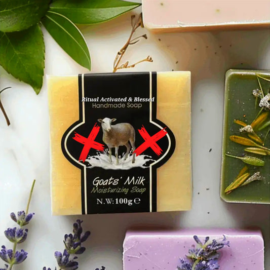 Glamour Cleanser & Illusion Destroyer & Energy Calming - Ritual Goat Milk Activated & Blessed