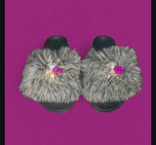Every Step Counts - Wolf Grey / Black Ritual Manifesting & Protection Activated & Blessed Slides