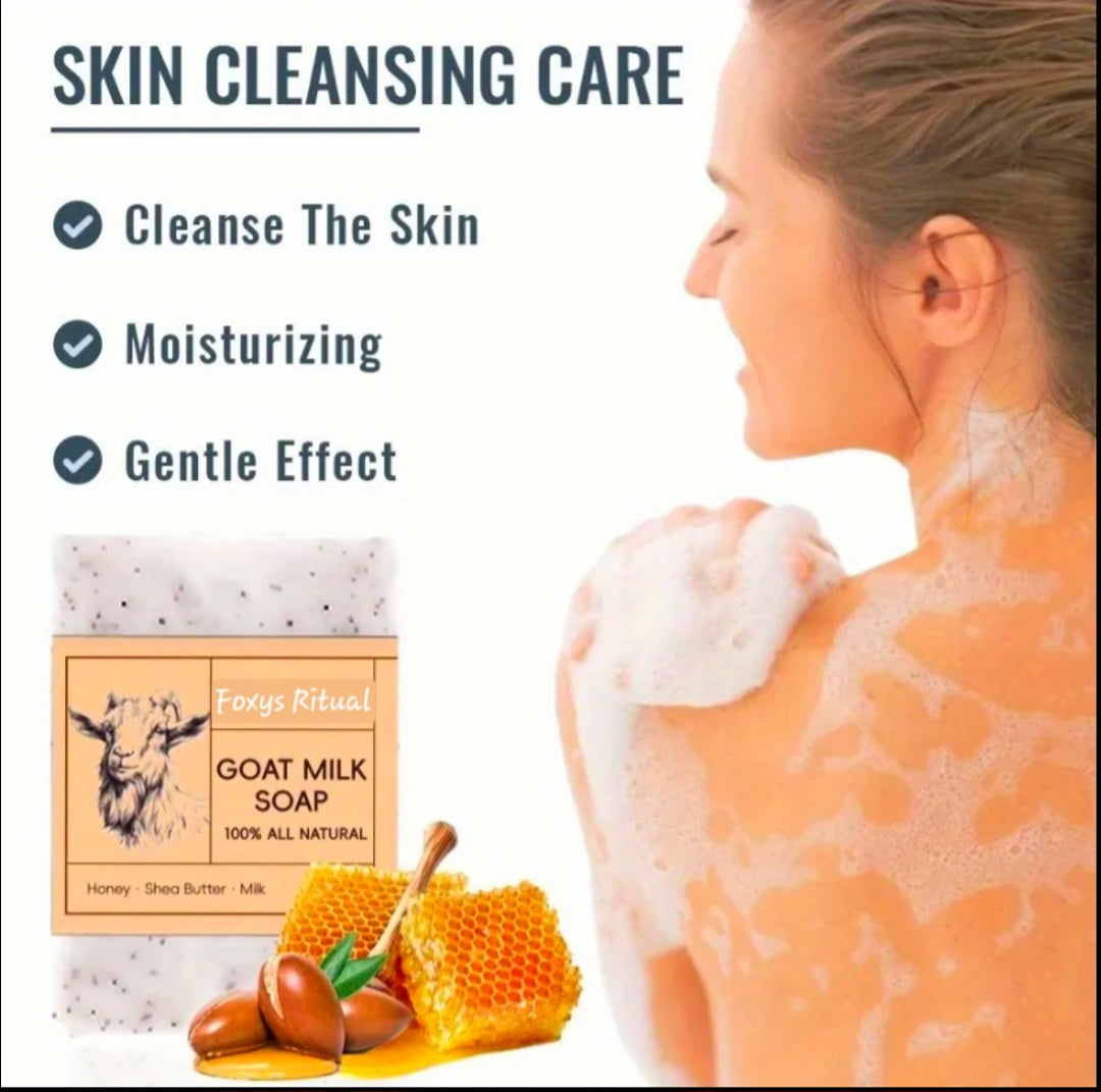 Cloaking Energy Shield & Cleansing Energy Renewal - Goats Milk & Honey - Ritual Activated & Blessed Soap