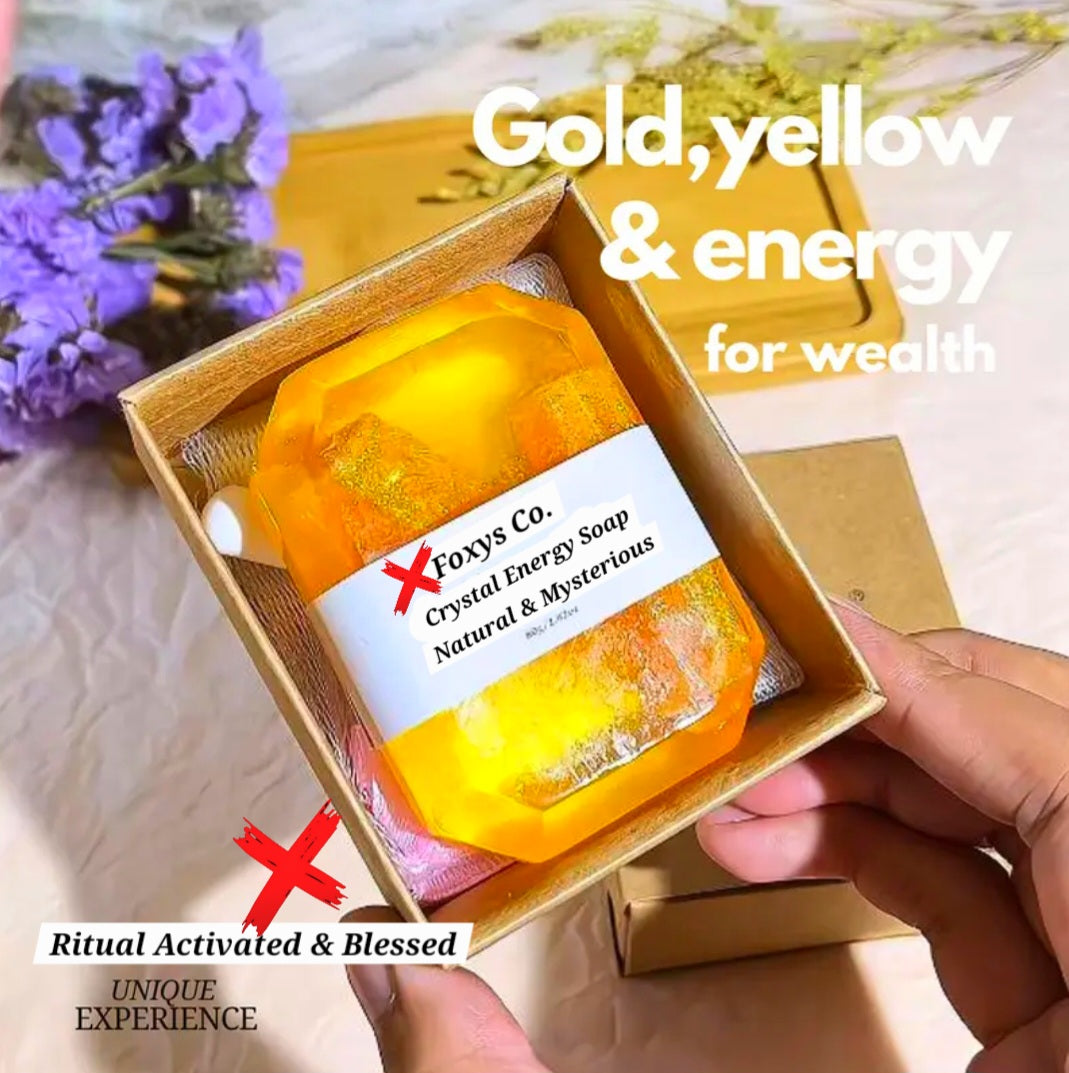 Amplifying Financial Magnetic Strength & Determination With Lower Chakra Strengthening & Healing - In Life / Connections & Manifestations - w/ Mystery Crystal Inside Ritual Bar Soap