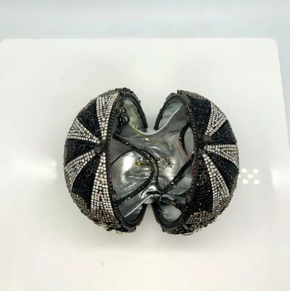 The Sky Isnt The Limit - Magnetic Abundance & Luck Transmuter - Grey / Black / White Ritual Activated & Blessed Hot Air Ballon Purse