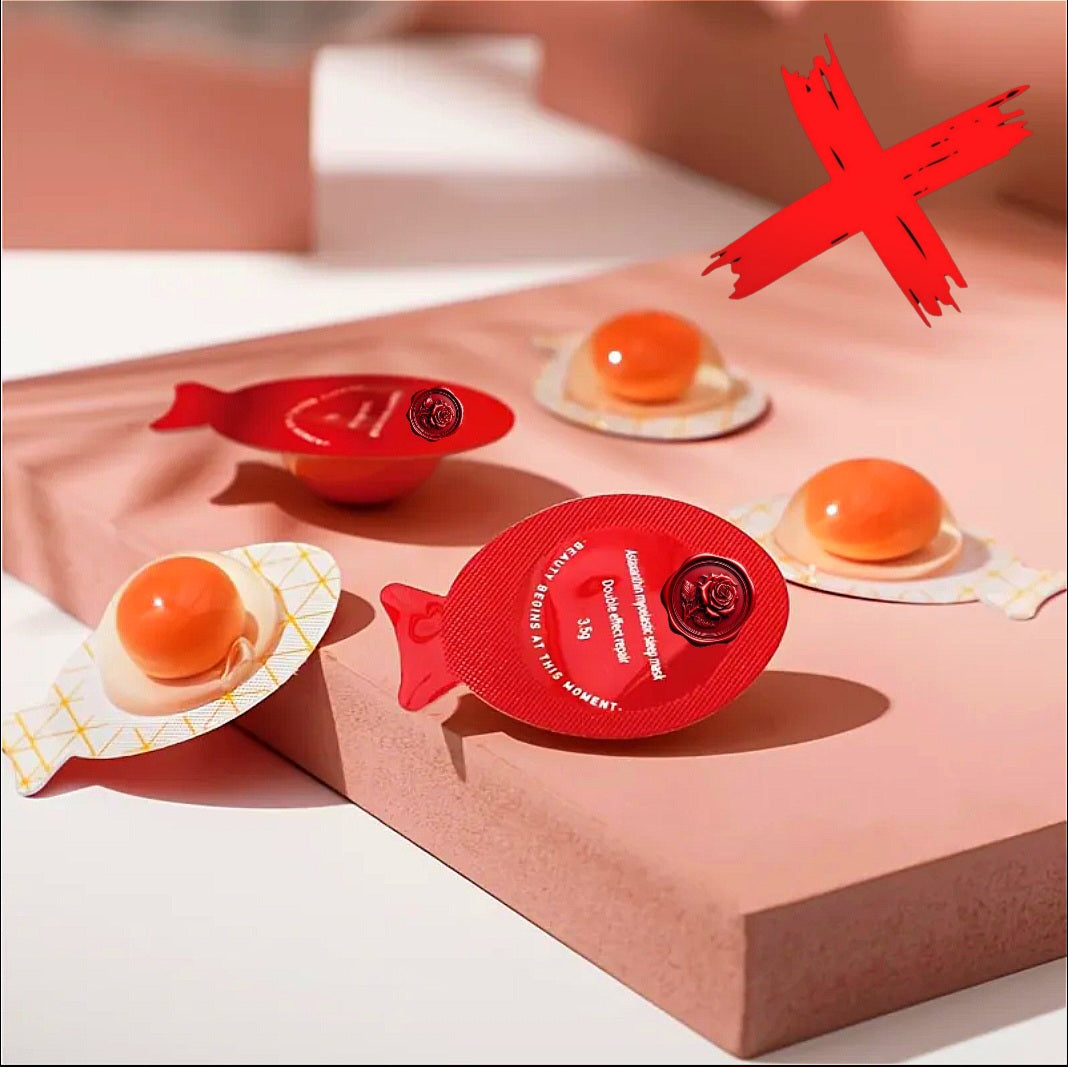 Egg Cleanse & Reset Ritual Face Masks - Removal Of Witchcraft & Residue Of Bad Luck / Cords - Powerful & Fast - Activated & Blessed - 5Pack