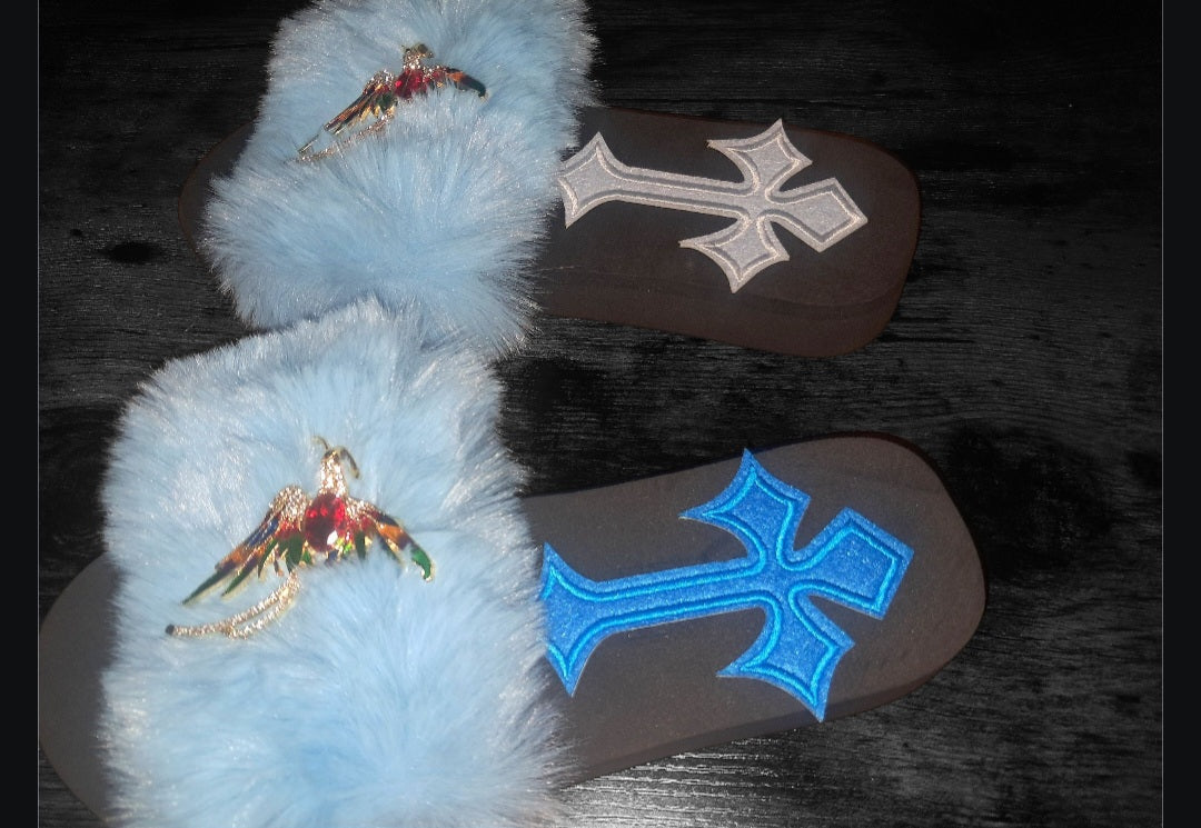 Every Step Counts - Light Blue Ritual Manifesting & Protection Activated & Blessed Slides