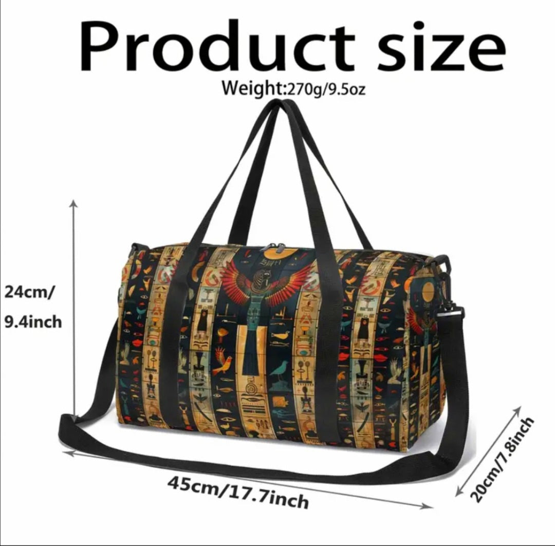 Safe Travels & Empathic Energy Protection Barrier To Sensitivities / Evil Eye - Ritual Activated & Blessed Duffle Bag