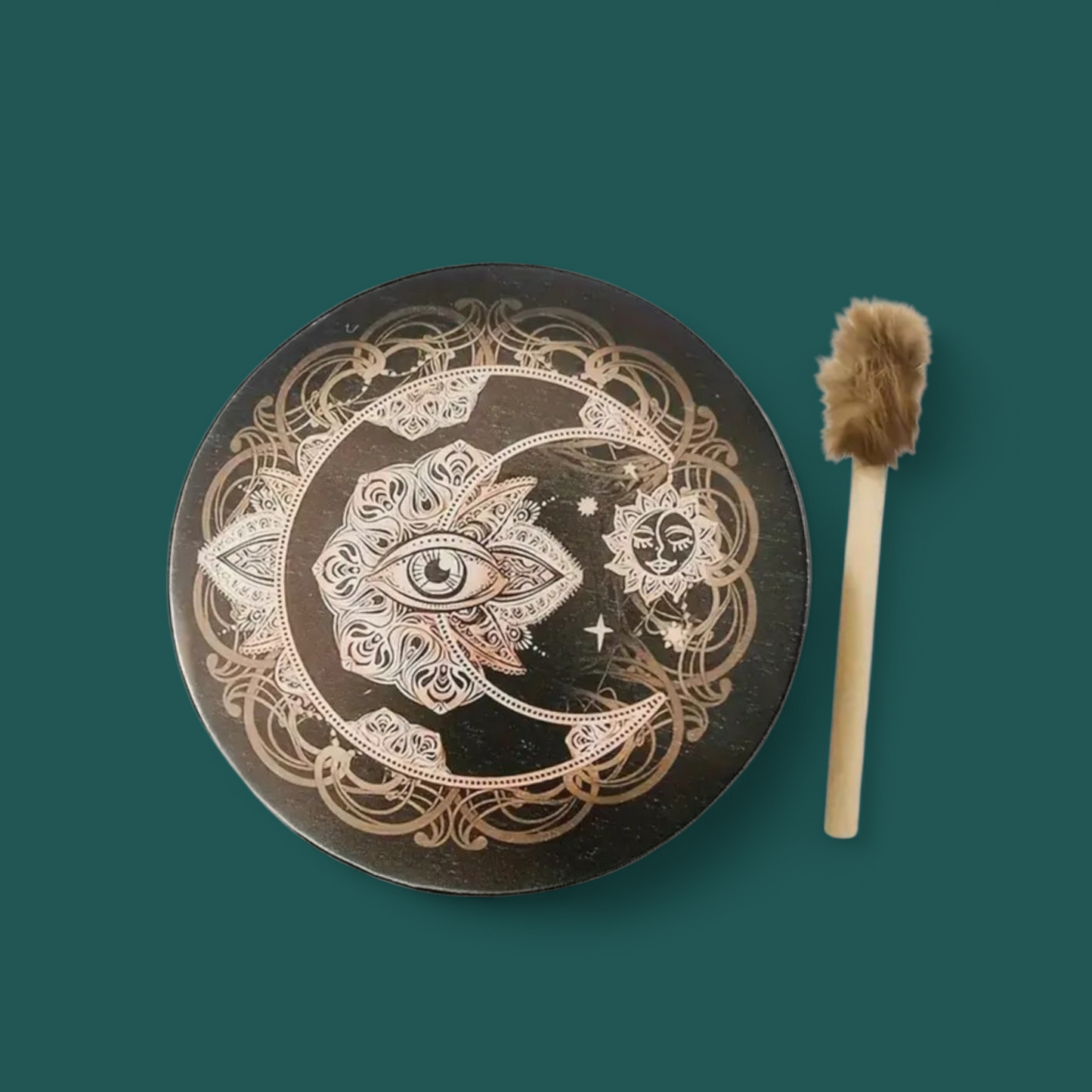 Ritual Practice & Meditation Calling In & Calling Away Energy Drum - Ritual Activated & Blessed