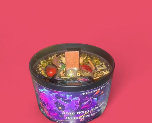 Reap What They Sow Ritual Candle
