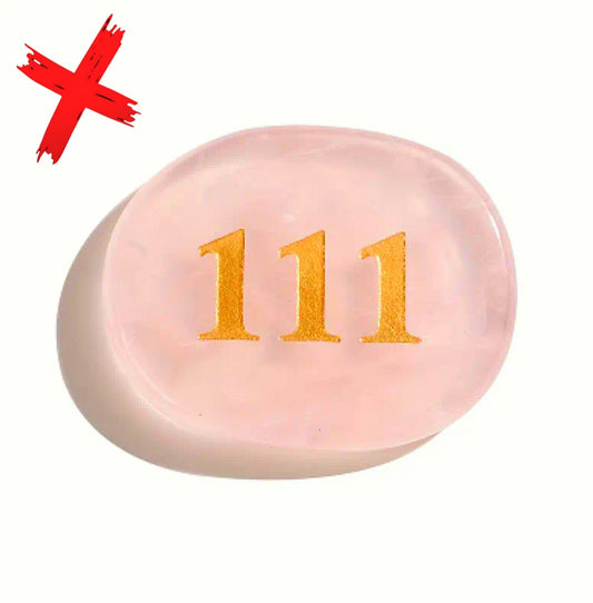 111 Rose Quartz Pocket & Cleansing Bath Stone - Protection & Transmuting Choosen Angel Energy Shift - Ritual Activated & Blessed