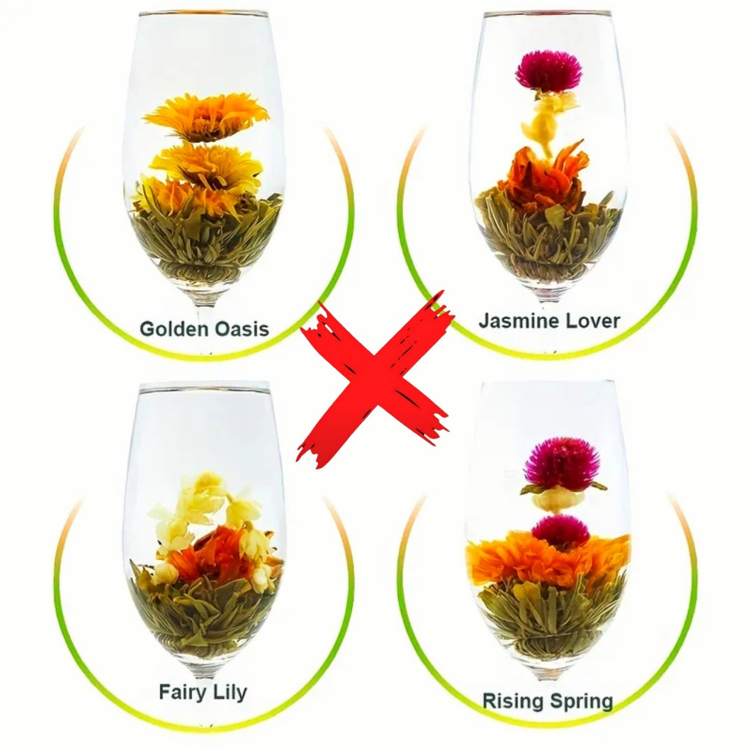 Foxys Magical Blooming Flower Tea - Ritual Tea Of Growth & Rapid Fertility & Manifestations - Activated & Blessed - 9 Pack