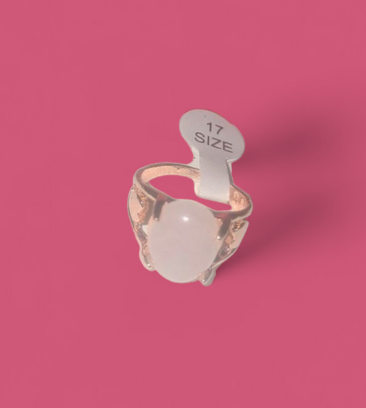 Pink Quartz Ritual Ring