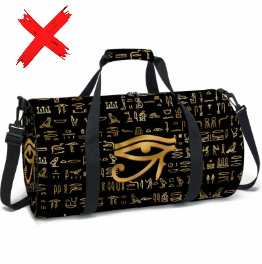 Safe & Lucky Travels UnAble To Be Negatively Affected - Ritual Activated & Blessed Duffle Bag