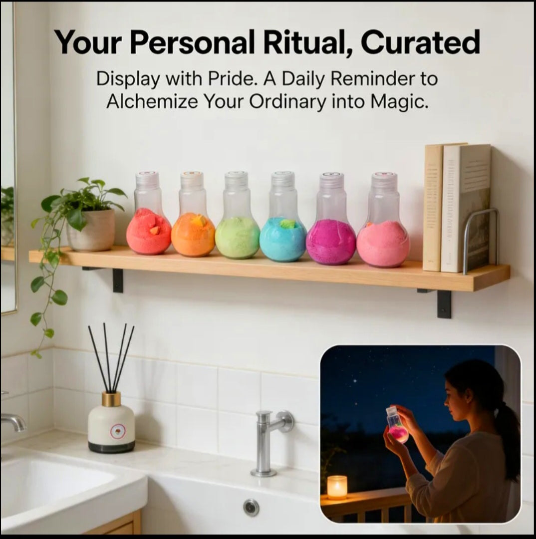 Ritual Magick Potions - Cleansing & Protection / Healing - Bubble Bath / Bombs From Spiritual Warfare - W/ Gifted Crystal