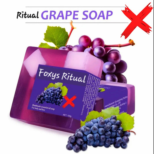 Psychic Protection / Mental & Manifesting Ability Shielding - Grape Ritual Soap Activated & Blessed x2 Per Order