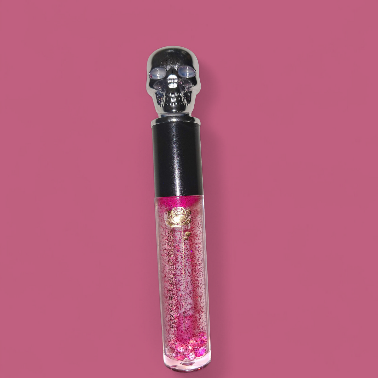 Pink Flame Ritual Sliver Skull Color Changing Lip Tint & Gloss
