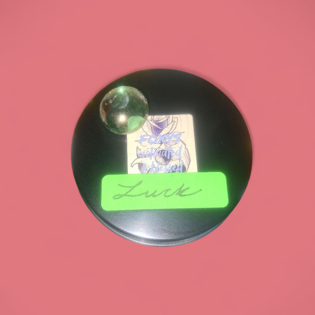 Luck & Blessings Ritual Spiritual Bath Jar & Crystals