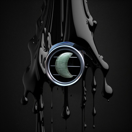 Safe Travels & No Vechile Warfare Crystal Clip - Ritual Activated & Blessed Green Adventurine Crystal