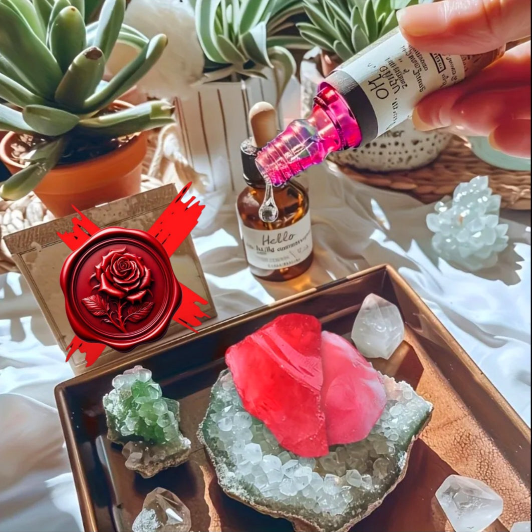 Guardian & Road Opener Of My Space & Energy - Large Watermelon Crystal - Ritual Activated & Blessed