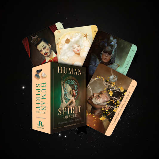 Human Spirit Oracle Deck & Ritual Reading Elixir & Activated Crystal