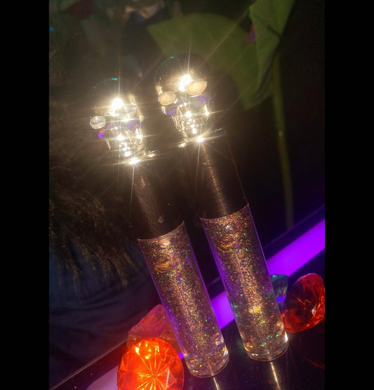 Midnight Magic Ritual Sliver Skull Lip Gloss