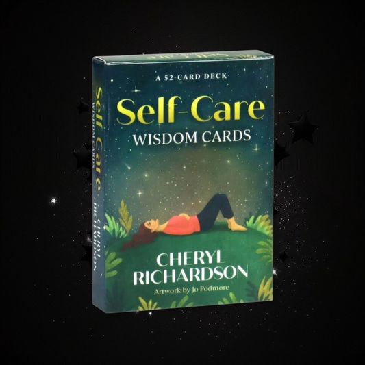 Self Care Wisdom Oracle Deck & Ritual Reading Elixir & Activated Crystal