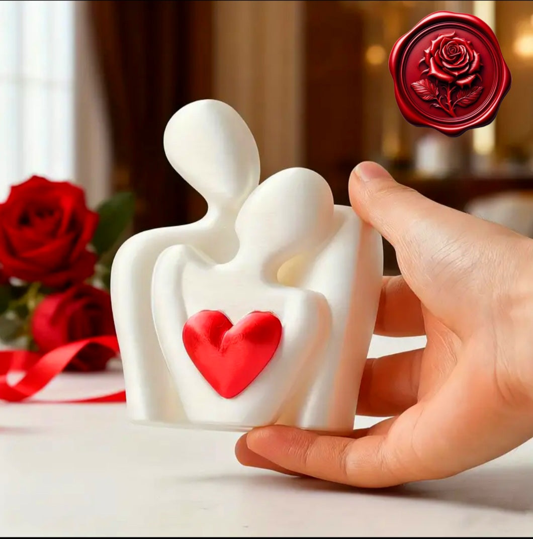 Cant Stand In Our Way Of Our Love Internally & Externally - Healing Relationship Issues - Effort & Communication Energy Amplifier Of Protection - Red Heart Ritual Candle