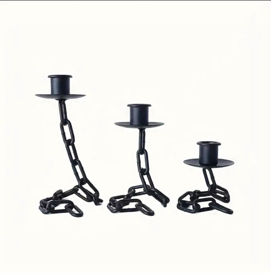 Chain Breaker & Road Opener Of My Space & Energy - Set Of 3 - Ritual Activated & Blessed Candle Holders