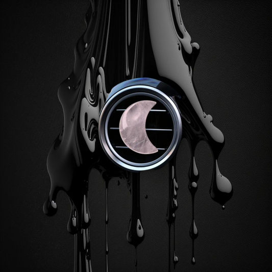 Safe Travels & No Vechile Warfare Crystal Clip - Ritual Activated & Blessed Rose Quartz Crystal